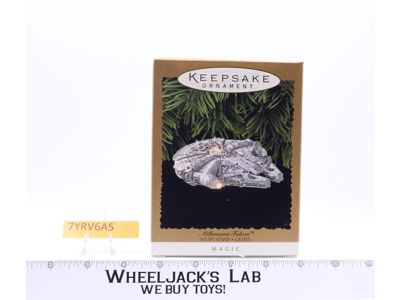 Millennium Falcon Star Wars Hallmark Keepsake Ornament 1996 MIB