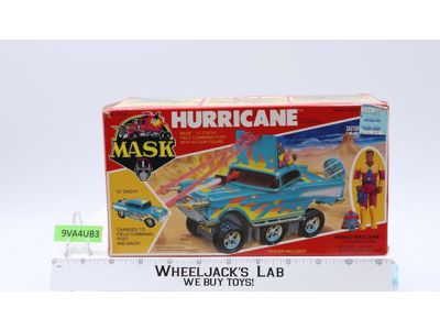 Hurricane Hondo Maclean 100% Complete W/Box MASK 1986 Vintage Action Vehicle