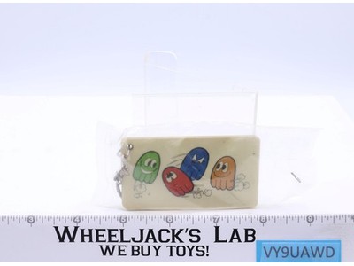 Pac-Man Flip-Book Keychain 1980s Bally Midway Vintage NEW