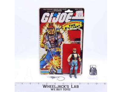 Torch V1 100% Complete W/Card GI Joe 1985 Hasbro Vintage Action Figure
