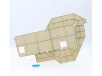 USS Flagg Aircraft Superstructure Upper Floor NO REPRO 1985 GI Joe Vintage
