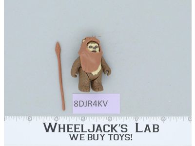 Wicket Ewok 100% Complete TAIWAN Star Wars ROTJ 1984 Kenner Figure NO REPRO