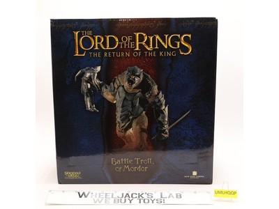 Battle Troll of Mordor Lord of the Rings Return of the King Sideshow Statue MIB