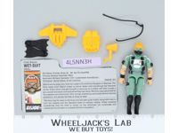 Wet-Suit V1 100% Complete G.I. Joe 1986 Hasbro Vintage Action Figure