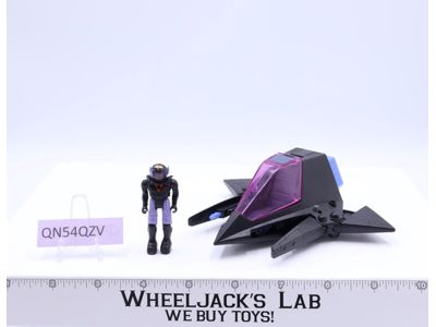 Shadow Parasite W/ LT. Magg Complete Starcom 1986 Coleco Action Figure Vehicle