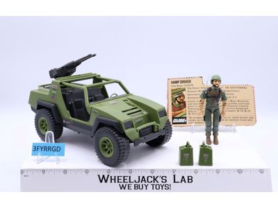 Vamp W/Clutch 100% Complete G.I. Joe 1982 Hasbro Vintage Action Figure Vehicle
