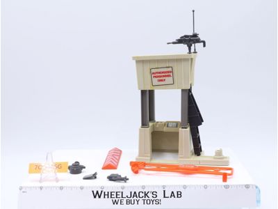 Check Point Alpha Battle Station Complete G.I. Joe 1985 Hasbro Action Figure