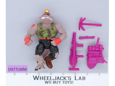 Dirtbag 100% Complete Teenage Mutant Ninja Turtles TMNT Playmates 1991 Vintage