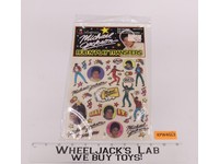 1984 Michael Jackson Rub N' Play Transfers Sheet, SEALED, Colorforms