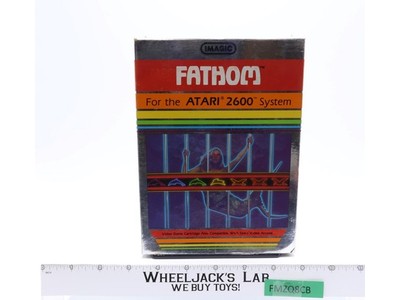 Fathom W/ Box + Manual ATARI 2600 1983 Imagic Game Cartridge