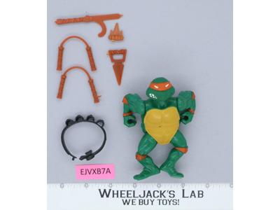 Michaelangelo SOFT HEAD Teenage Mutant Ninja Turtles TMNT 1988 Playmates Vintage
