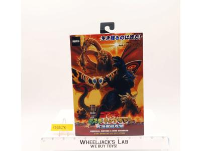 Godzilla GMK Giant Monsters Attack Toho 2001 NECA NEW MISB SEALED