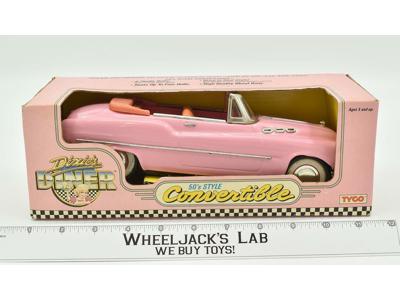 50's Style Pink Convertible Dixie's Diner 1989 Tyco Toy Car