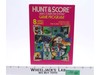 Hunt & Score W/ Box + Manual ATARI 2600 1978 Game Cartridge