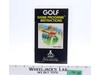 Golf W/ Box + Manual ATARI 2600 1980 Game Cartridge