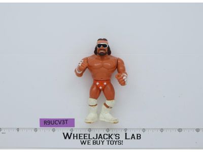 Macho Man Randy Savage 100% Complete 1990 WWF Wrestling Hasbro Vintage Figure