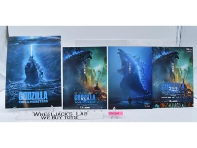 Godzilla King of the Monsters Regular Edition Movie Theater Pamphlet & Posters
