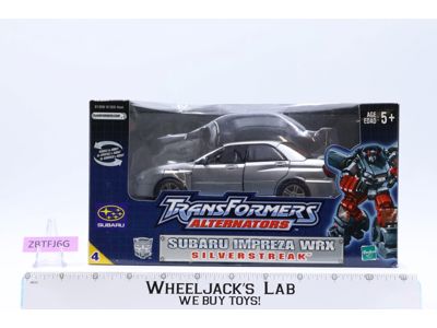 Silverstreak Subaru Impreza Transformers Alternators 2003 Hasbro Figure NEW MIB