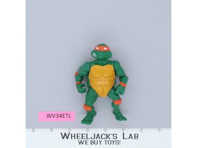 Michaelangelo HARD HEAD Teenage Mutant Ninja Turtles TMNT 1988 Playmates Vintage