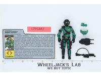 Night-Viper V1 100% Complete G.I. Joe 1989 Hasbro Vintage Action Figure