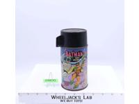 Batman and Robin Metal  Thermos 1966 Aladdin National Periodicals Vintage