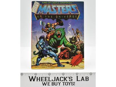 King of Castle Grayskull Mini Comic 1981 He-Man Masters of the Universe MOTU