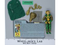 Serpentor V1 100% Complete G.I. Joe 1986 Hasbro Vintage Action Figure