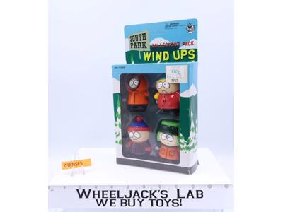 South Park Wind Ups Collector's Pack 1998 Comedy Central 4 pk NEW MISB SEALED