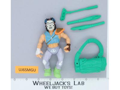 Casey Jones 100% Complete Teenage Mutant Ninja Turtles Playmates 1989 Vintage