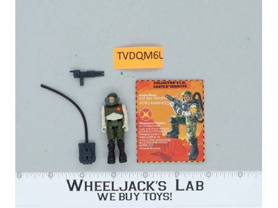 SGT. Bill Travers 100% Complete Starcom 1986 Coleco Action Figure