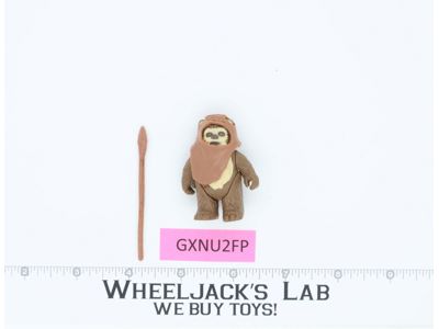 Wicket Ewok 100% Complete TAIWAN Star Wars ROTJ 1984 Kenner Figure NO REPRO