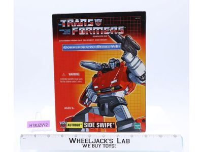Side Swipe Commemorative Series Reissue Transformers 2002 Hasbro NEW SEALED