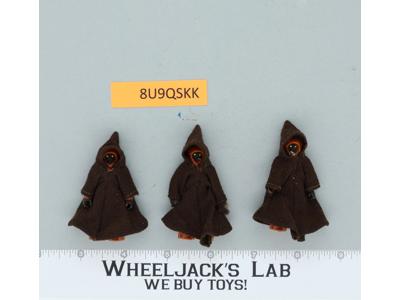 Lot of 3 Jawas Star Wars 1977 Kenner Vintage Action Figures