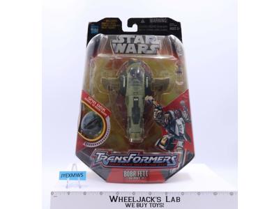Boba Fett Slave 1 Star Wars Transformers 2005 Hasbro Action Figure NEW SEALED