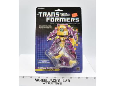 Cindersaur MOSC NEW Sealed 1988 Vintage Hasbro G1 Transformers Action Figure