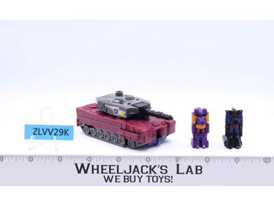 Quake Targetmaster 100% Complete 1988 Vintage Original Hasbro G1 Transformers