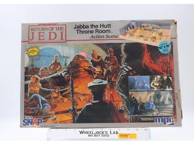 Jabba the Hutt Throne Room Star Wars 1983 Fundimentions MPC Model Kit
