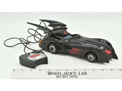 Batman Wired Remote Control Car Corded Batmobile WORKS Hasbro 1997 DC Comics