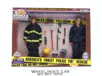 America's Finest Police & Fire Rescue 12" Figures 21st Century Toys MISB 2002