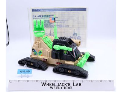 Patriot 100% Complete GI Joe 1992 Hasbro Vintage Action Figure Vehicle
