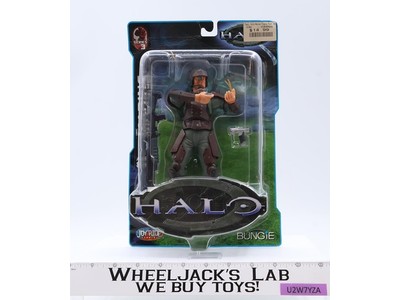 UNSC Marine W/ Rifle & Shotgun Halo Series 3 2003 Joyride Studios NEW SEALED