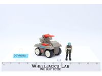 Laser RAT W/Capt. Vic Dakota Hayes Complete Starcom 1986 Coleco Action Figure