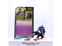 Cyborg Batman 100% Complete w Cardback Legends Of Batman Kenner 1994 Action Fig.