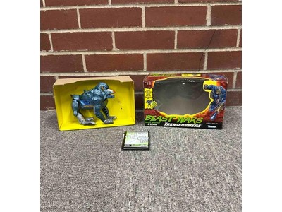 B'Boom 100% Complete W/Box & Insert Transformers Beast Wars 1997 Hasbro Figure