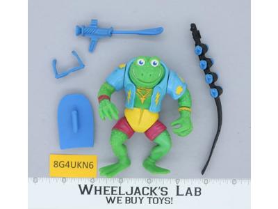 Genghis Frog 100% Complete Teenage Mutant Ninja Turtle TMNT Playmates 1989