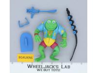 Genghis Frog 100% Complete Teenage Mutant Ninja Turtle TMNT Playmates 1989