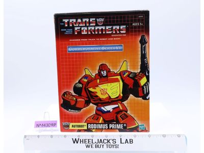 Rodimus Prime Commemorative Series Reissue Transformers 2002 Hasbro NEW SEALED