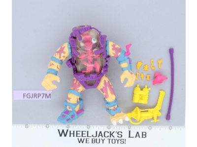 Mutagen Man 100% Complete TMNT 1990 Playmates Vintage Action Figure