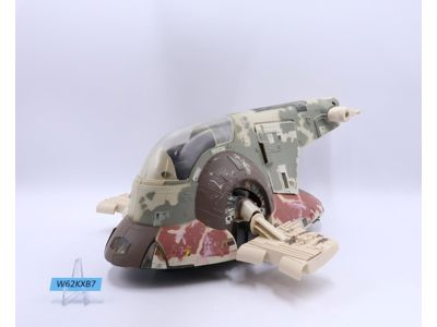 Boba Fett Slave 1 Complete Star Wars POTF 1996 Kenner Action Figure Vehicle