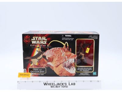Opee & Qui-Gon Jinn Star Wars Episode 1 1998 Hasbro NEW MISB SEALED